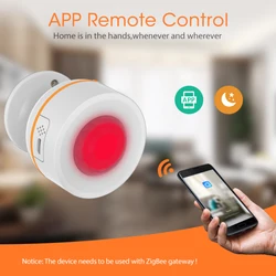 Tuya ZigBee PIR Motion Sensor Built-in T&H Detector Powered Home Alarm System Linkage Alarm With More Sensor APP Remote Control