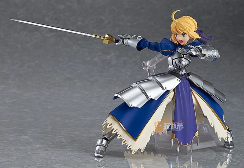 GSC завод Fate figma 227 Saiba saber 2,0 ПВХ Фигурки игрушки Фигурки