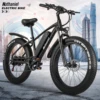 EU Stock Electric Bike 26''Fat Mountain Bike 1000W Adult ebike 48V 17Ah Battery 4.0 Tire Men Electr Bicycle Cruiser Snow e-bike 1