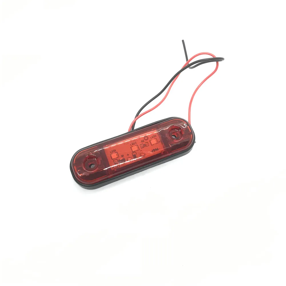 Аксессуары тележки 4/10 шт. может занять от 10 до 30V светодиодные фонари для прицепа 3 светодиодный s боковые габаритные световые сигнальные лампы для грузовик пикап светодиодный лампы