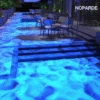LED ocean water waving lamp high power projection lamp dynamic water ripple realistic light DMX512 syn color automatic 1