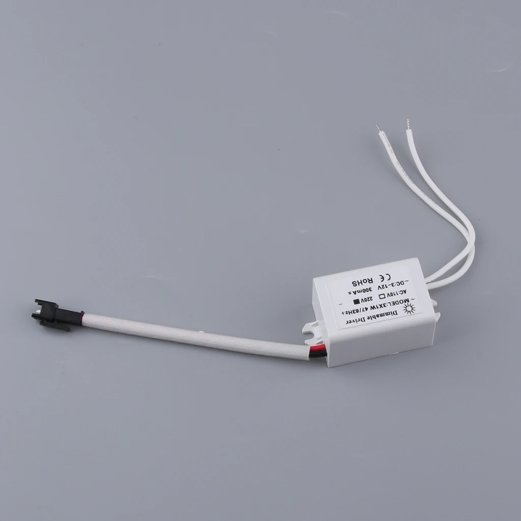 Dimmable 3-12Volt DC трансформатор питания для Светодиодный светильник 3x1 W | Электроника