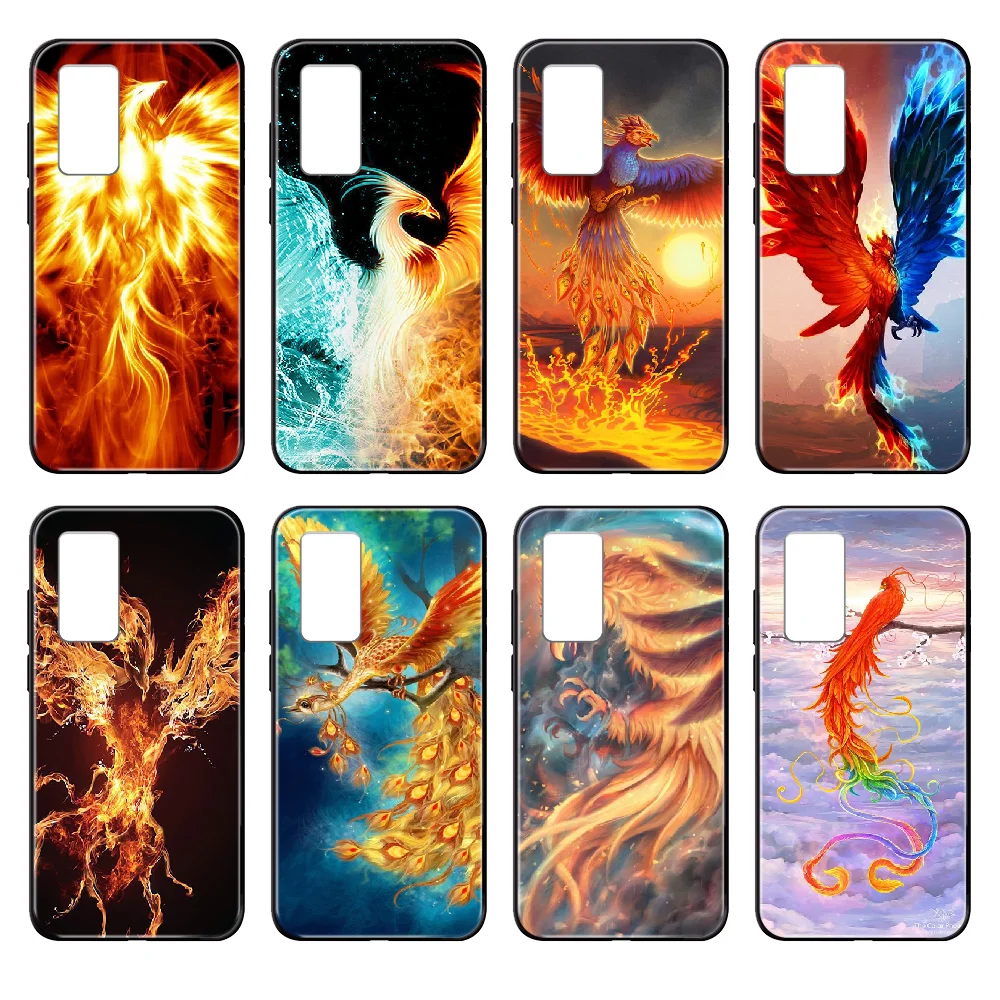Чехол для телефона The rising Fire Phoenix bird чехол Huawei nova P Y 2 3 6 7 8 9 10 20 30 I Smart Plus Z Lite Pro II