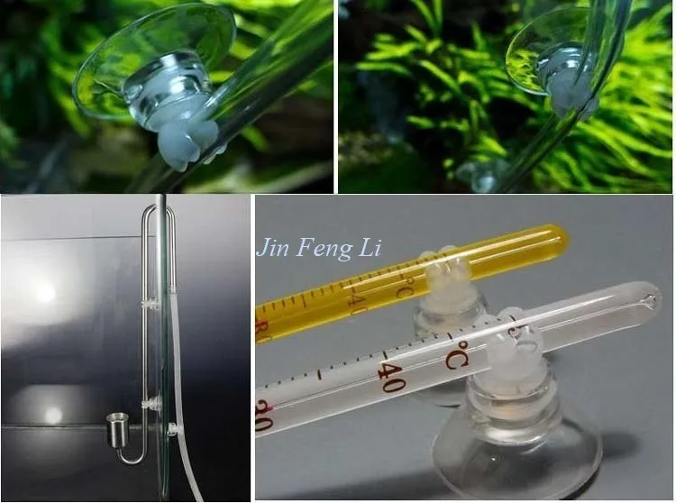 JFENGLI 8 шт. 5 мм CO2 кислородная трубка фиксированные присоски линия питания фиксированные присоски термометр фиксированные присоски