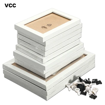 

11Pcs/Set Wood Picture Frame For Wall Hanging Photo Frame For Hallway Bedroom Living Room Wall Decoration Art Home Decor Family