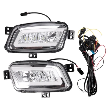 

Yellow signal relay dhbh, water test DRL 12V lamp daytime driving LED anti fog lamp Ford Everest 2019
