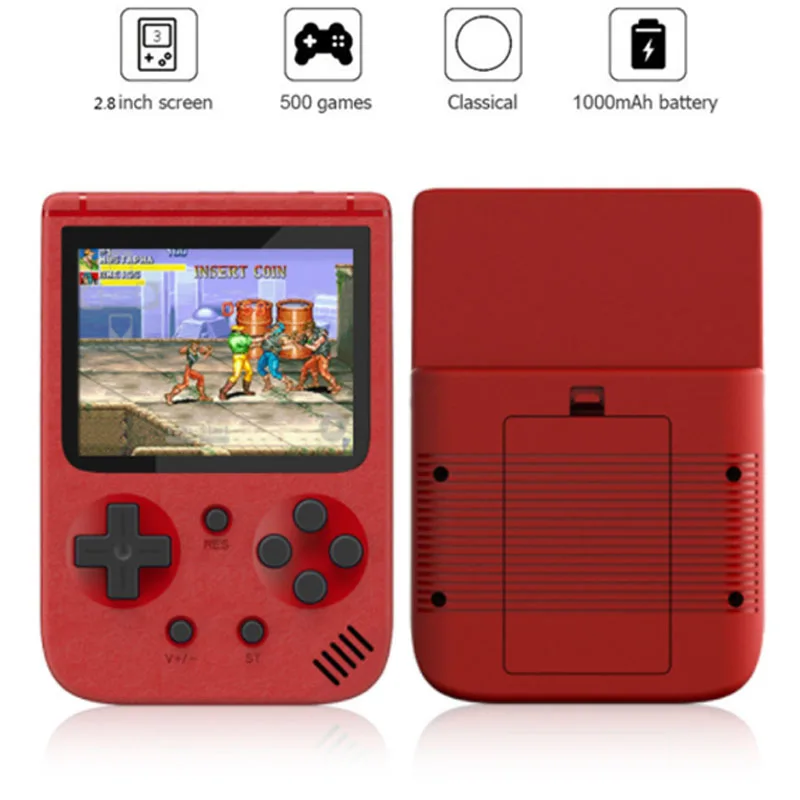 Ultra Thin Handheld Video Game Console Portable Player Built-in 500 Games Retro Gaming Consolas De Jogos Vídeo | Электроника
