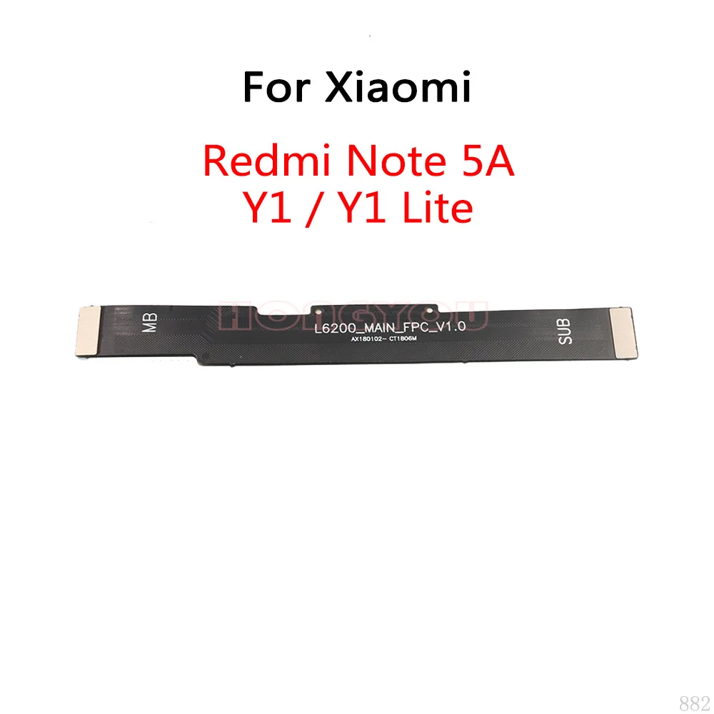 50 шт./лот для Xiaomi Redmi NOTE 5 Pro 5A 6 7 6PRO Y1 Lite LCD основная плата подключения Материнская
