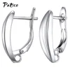 New Design Hollow Hook Earrings DIY Earrings Clasps Hooks For Woman Handmade 925 Sterling Silver Jewelry Making Accessories ► Photo 3/6
