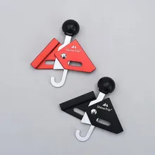 

Easy Install Adjustable Angle Pole Connector Anti Slip Tent Thimble Adjustable Angle Lightweight Pole Connector Camping Accs