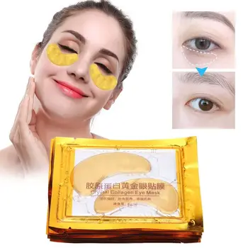 

Eye Facial Mask Collagen Moisturizing Eye Mask Anti-Aging Dark Circle Fading Eye Mask 6g x 10 Pairs Face Care supplies