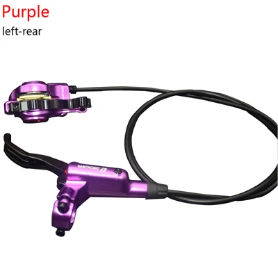 purple left rear Zoom HB-875 тормоз велосипед mtb Гидравлический дисковый тормоз Горный велосипед тормоз для M395 левый передний правый задний - Цвет: purple left rear