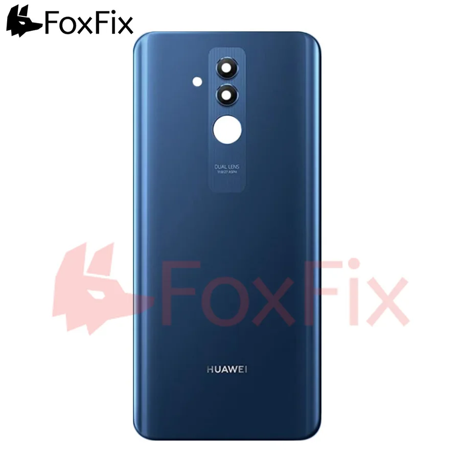 Для huawei mate 20 Lite задняя крышка батарейного отсека стеклянный корпус дверный чехол с объективом камеры для huawei mate 20 Lite задний корпус Стекло