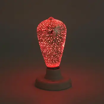 

Fireworks Bulb 3D Colorful Fireworks Light KTV Home Decor Christmas Fashion 3D Fireworks Bulb Holiday Retro Creative