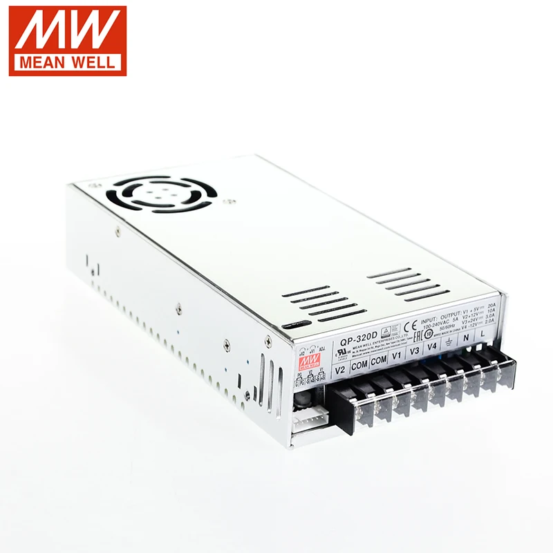 MEAN WELL QP-150 3 V-5 V 5 V-12 12 V-15 15V 150W Высокая Мощность высокая эффективность на четыре