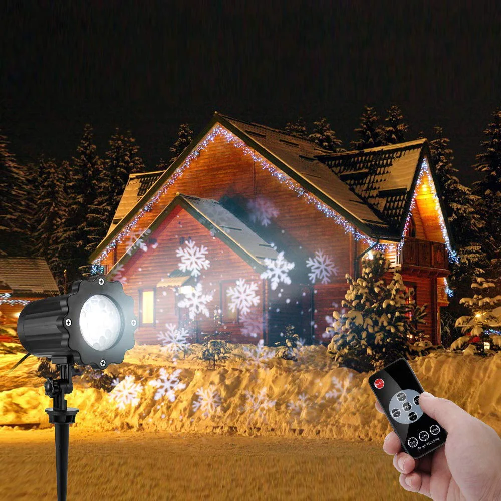 16 домашний светодиодный светильник-прожектор с пультом дистанционного управления, водонепроницаемый Ландшафтный проектор, светодиодный светильник-прожектор, рождественские, вечерние, специальные лампы