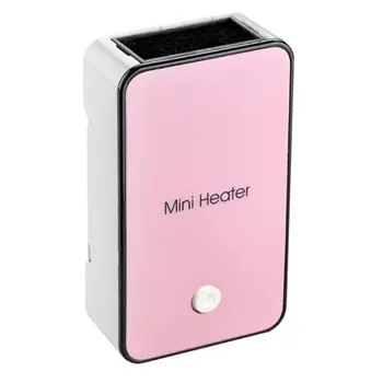 

Mini desktop fan portable desktop winter warm space electric heater thermostat fan bedroom office home Heater