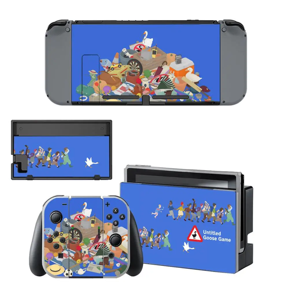 Untitled Goose Game Vinyl Skin Nintend Switch Sticker for Nintendo Switch  Full Set Faceplate Stickers Console Joy-Con Dock - AliExpress