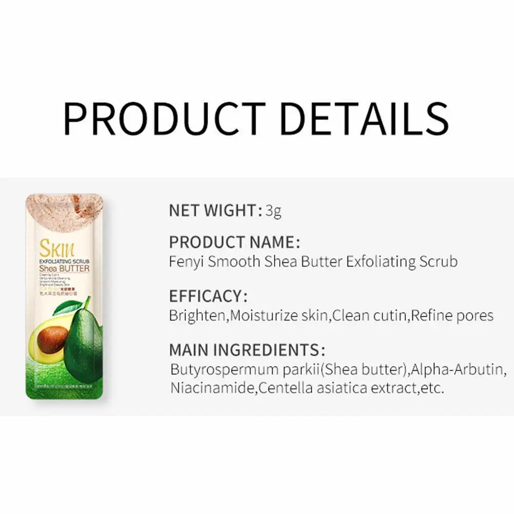 

Smoothing Shea Butter Scrub Milk Brightening Scrub Cleansing Body Flavor Repair Scrubs Nourishing Scrub Peach Pore Cream Fa B1E2