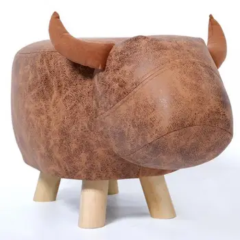 

Fashionable Creative Calf, Children, Animals, Shoes, Benches, Household Footstools, Low Stools, Small Wooden Stools, Solid Woode