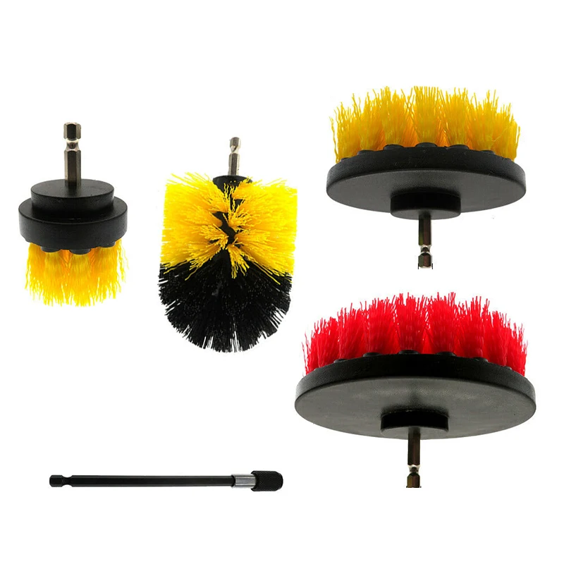 

18pcs/Set Drill Brushes Kit Electric Wash Brush Pad Scrub Pads Sponges