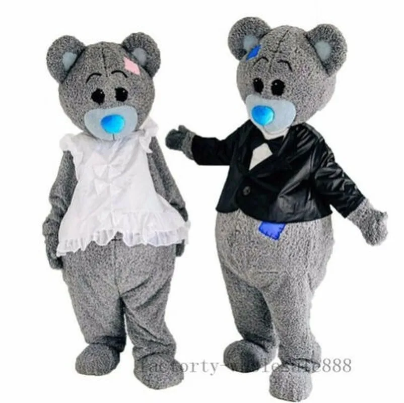 Advertising Teddy Bear Mascot Costume Adults Birthday Party Fancy Dress Handmade Apparel Cartoon Character Clothes Gift | Тематическая