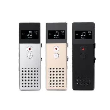 

Original BENJIE C6 Professional Business Digital Voice Recorder 8GB MP3 Music Player Support TF Card Built-in Loudspeaker
