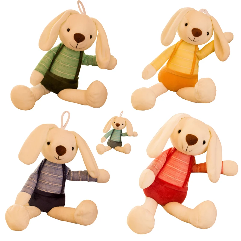 

LY0097 40cm Cute Plush Rabbit Toy Soft Cloth Stuffed&Plush Lovely Rabbit Decor Baby Appease Toys For Children Kids Newyear Gift