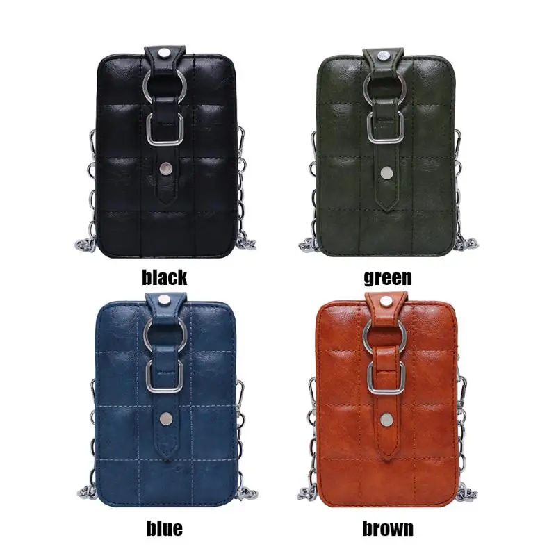 Женский кошелек из искусственной кожи в стиле ретро, для денег, телефона, мини, одноцветные сумки через плечо, Женский Длинный кошелек, два сложения, много цветов, клатч