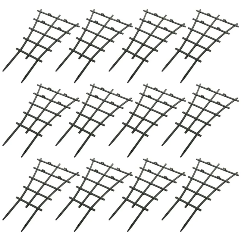 Garden Climbing Trellis climbing plant trellis DIY Plastic Superimposed Potted Plant Support 2/6/12 Pcs