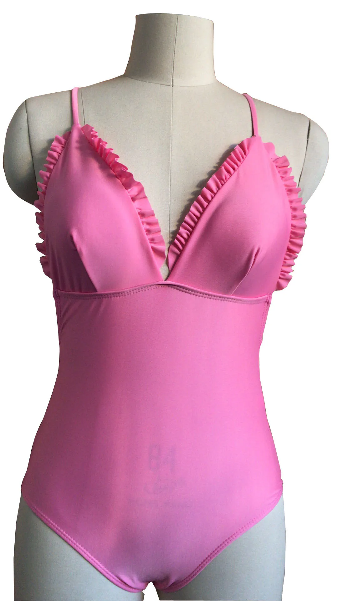 

2019 New Style Swimwear Sexy Bikini One-piece Flounced Bathing Suit Swimwear
