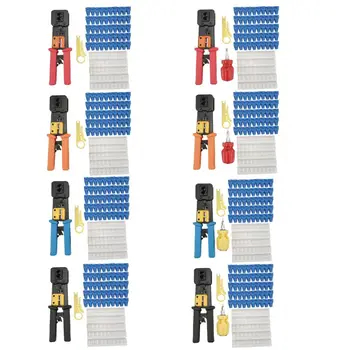 

Crimping Plier Crimper Wire Stripper Cable Cutter Screwdriver Ethernet Connector