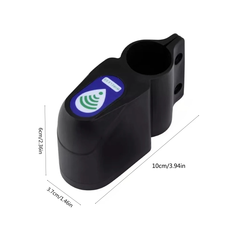 Smart Wireless Remote Control Bicycle Alarm Mountain Bike Shock Vibration Sensor Cycling Lock Anti-Theft Guard Siren - Famidy.com