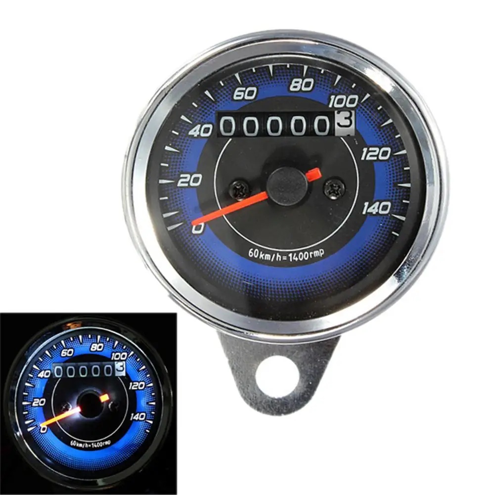 1PC Universal GPS Speedometer Off road 12V Motorcycle LCD Odometer