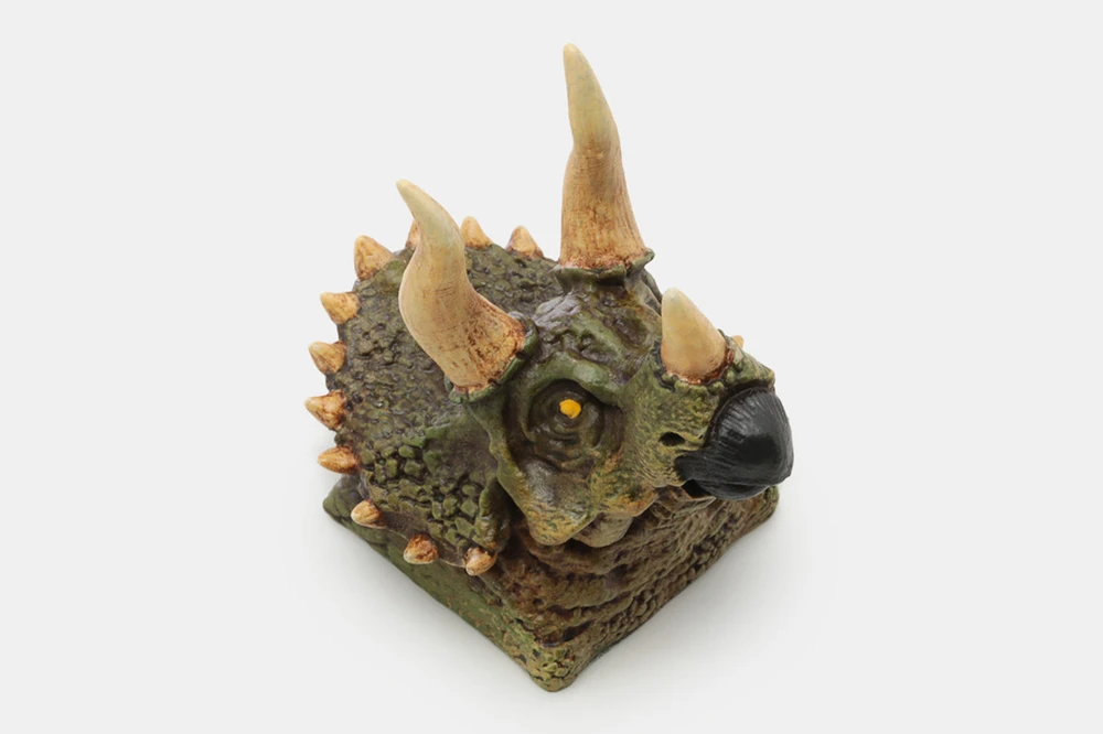 teclados para mx haste teclados mecânicos tyrannosaurus triceratops