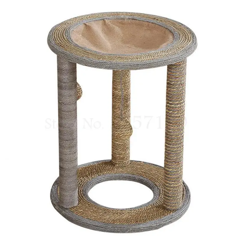 Новинка четыре сезона сизаль трубка кошачье гнездо лазание рама все в одном