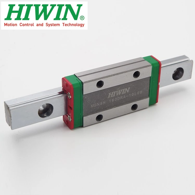 2 шт. оригинальные Hiwin линейный рельс MGN9 100 150 200 250 300 350 400 450 500 600 700 mm линейной направляющей+ 2 шт. MGN9H блок 3D принтер с ЧПУ 9 мм