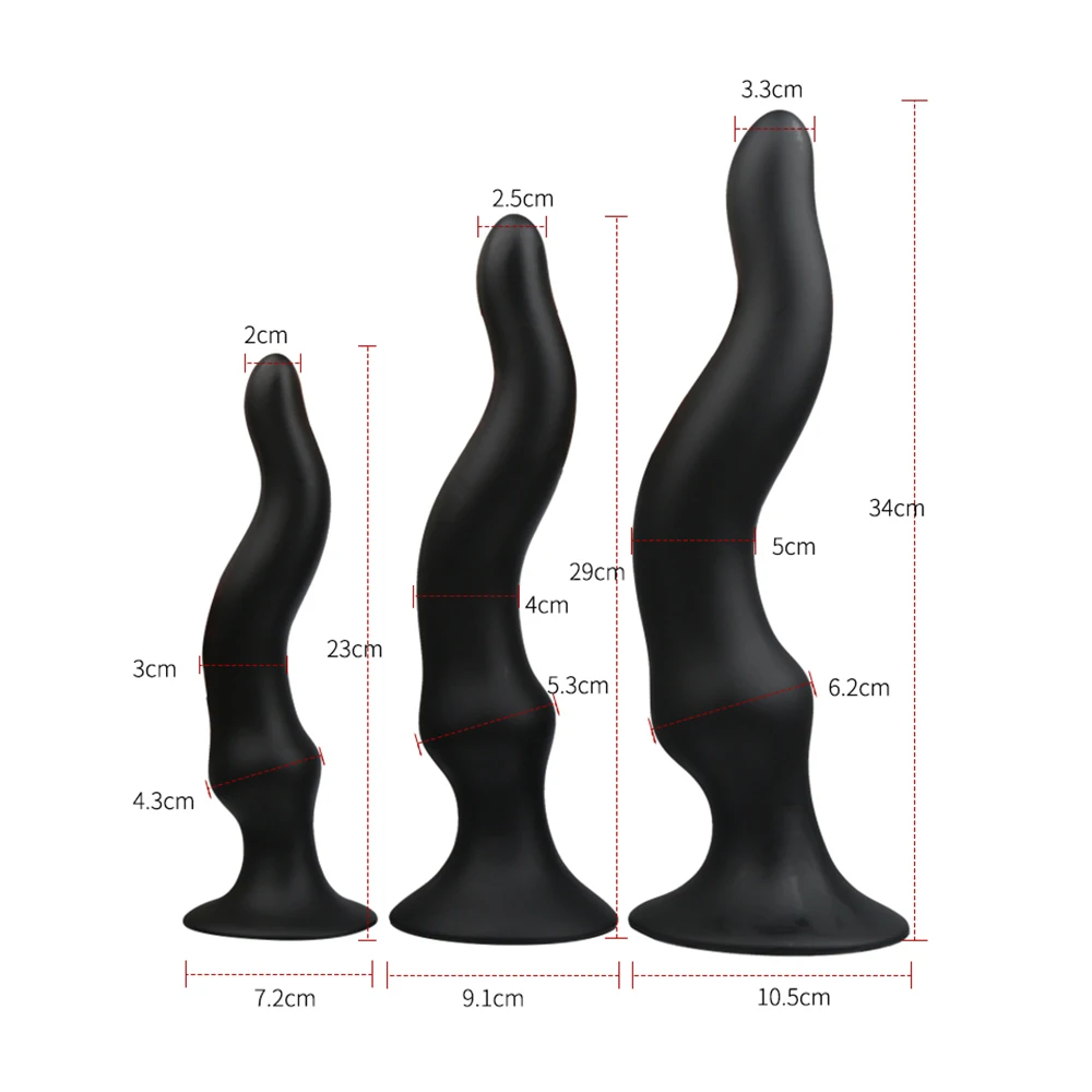 Langer Suer-Analdildo aus Silikon, riesiger weicher Butt Plug, erotisches Sexspielzeug für Erwachsene, für Frauen und Männer, Anus-Dilatator, großer Anal_voghion.com