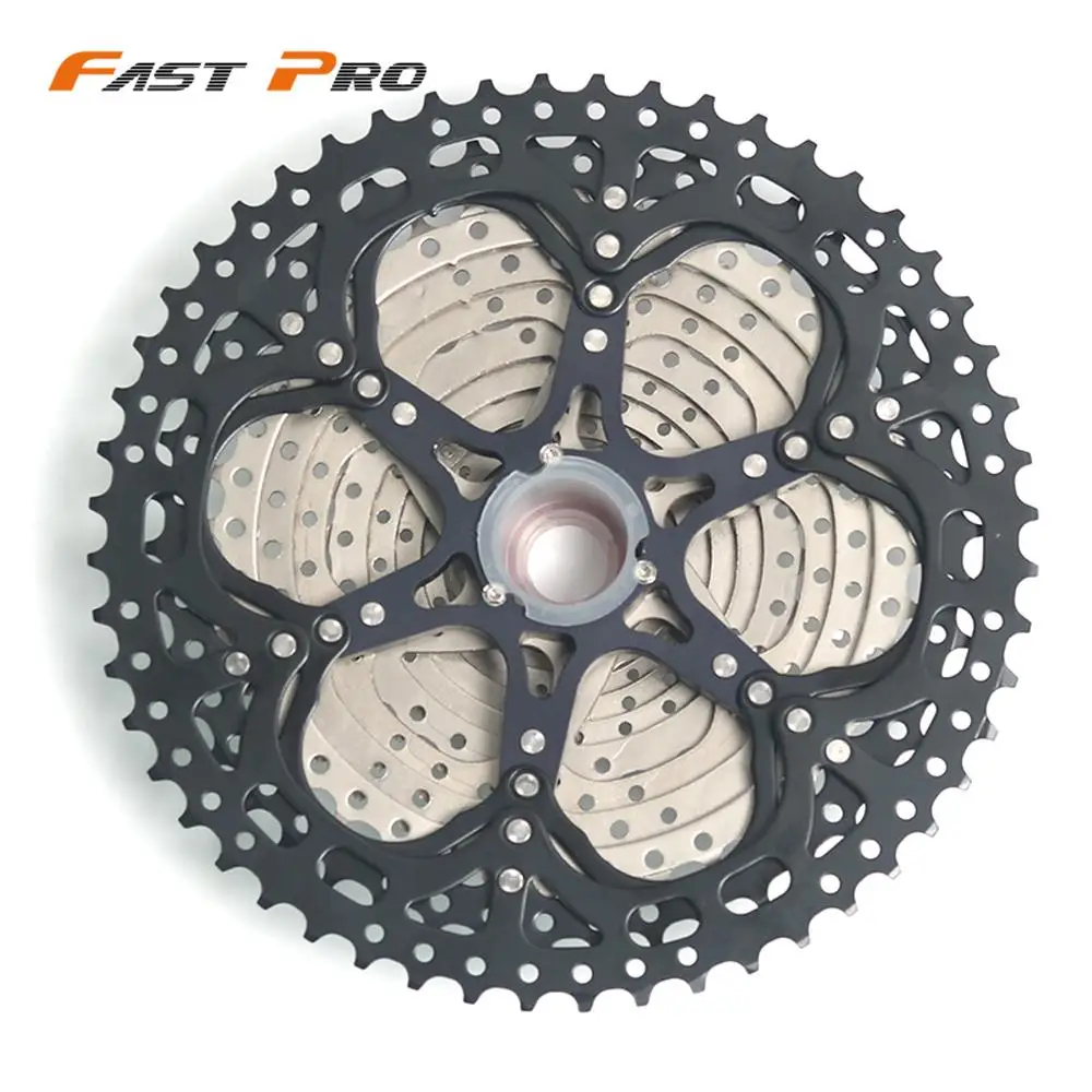 12S скоростная Звездочка 11-52T кассета Freewheel, пригодная для дорожного велосипеда, горного велосипеда, широкого соотношения звездочек, колесная велосипедная маховик