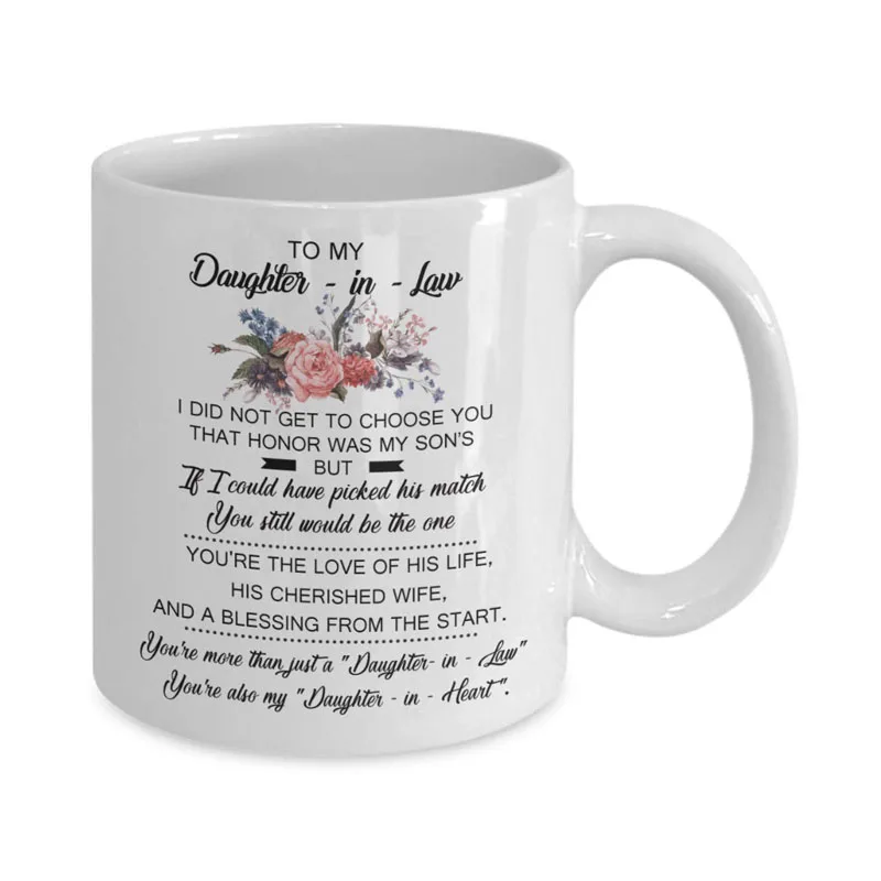 daughter in law coffee mug