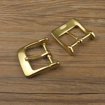 

Male Belt Buckle Brass Handicraft Leather Craft Needle Buckles DIY Leather Bag Hardwares 38mm Width