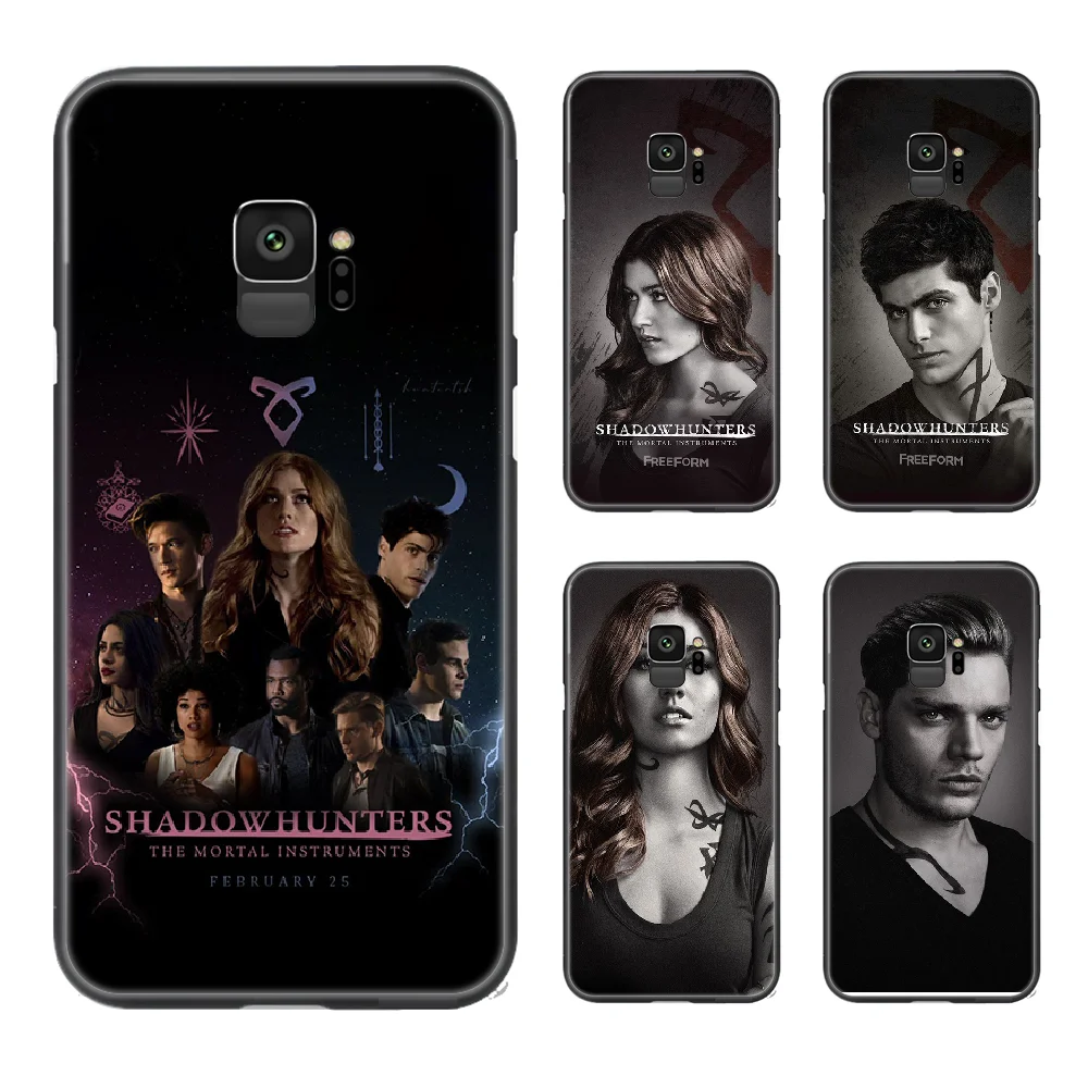 Shadowhunters Phone Case Cover For Samsung Galaxy A10 A20 A30 E A40 A50 A51 A70 A71 J 5 6 7 8 S black hoesjes soft coque pretty | Мобильные