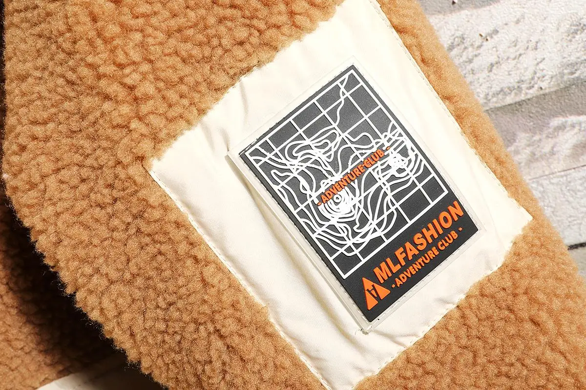 Зимняя мужская одежда в Корейском стиле, зимняя хлопковая стеганая одежда, пуховая куртка с хлопковой подкладкой, зимняя куртка, пушистая Рабочая куртка из овечьей шерсти