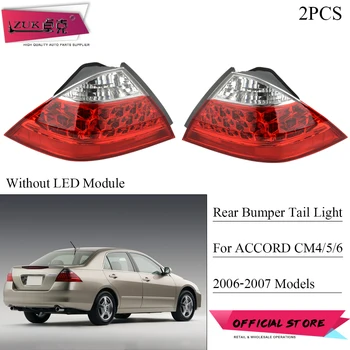 

ZUK 2PCS/lot Rear Bumper Tail Light Tail Lamp For HONDA For ACCORD 2006 2007 CM4 CM5 CM6 Taillights 33551-SDA-H12 33501-SDA-H12