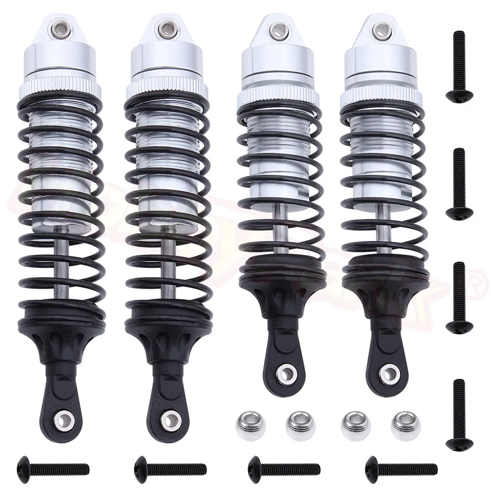 Details about 4PCS RC Car Front Rear Shock Absorber For 1/10 Traxxas Slash 4x4 Upgrade Parts Details about 4PCS RC Car Front Rear Shock Absorber For 1/10 Traxxas Slash 4x4 Upgrade Parts