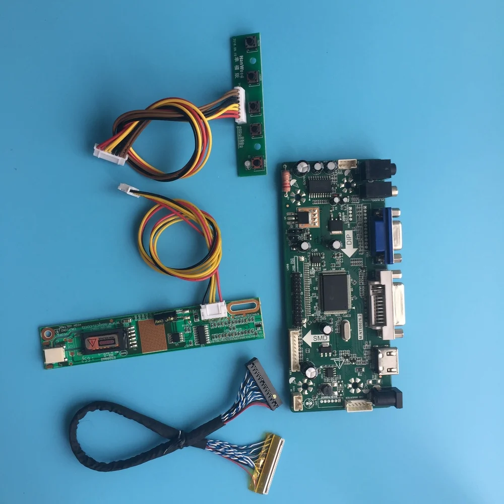 Комплект платы контроллера для M.NT68676 LP133WX1-TLA1/TLA2/TLB1/TLC1 1280*800 13 3 &quotHDMI DVI LCD DIY VGA LVDS LED LG
