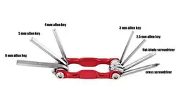 Инструмент для ремонта велосипеда 6 многофункциональных инструментов загрузочный складной инструмент инструменты для ремонта автомобиля