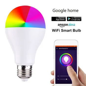 

New Wireless Bluetooth Light 4.0 Smart Fluorescent Light APP Controller E27 Transform Adjustable Color wifi Smart Home