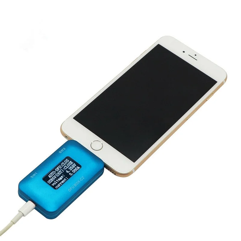 JC DFU BOX C2 восстановление перезагрузки для iPhone материнская плата один ключ DFU IOS USB Отображение напряжения тока SN ECID информация о модели чтение