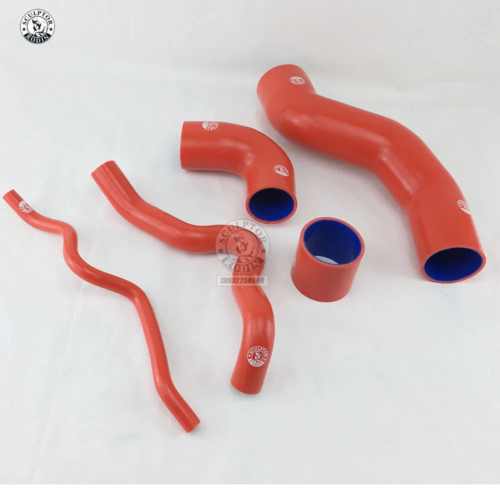 Silicone Turbo Induction Hose Pipe For V.W Golf IV MK4 BORA 1.8T JETT A 96-05  (5PCS) red/blue/black